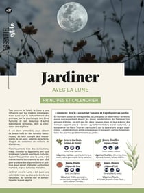 Jardiner avec la lune