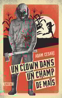 Un clown dans un champ de maïs