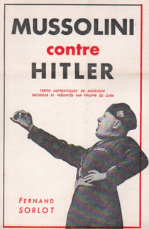 Mussolini contre hitler