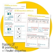 Haut les maths ! : CP : posters (édition 2021)