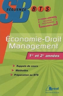 Séquence BTS : économie/droit/management