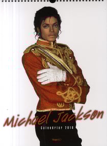 Calendrier mural Michael Jackson 2010