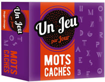Un jeu par jour mots cachés (édition 2020)