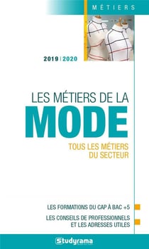 Les métiers de la mode (édition 2019/2020)