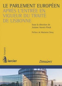 Le parlement européen après l'entrée en vigueur du traité de lisbonne