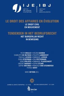 Le droit civil en mouvement - annuaire journée du juriste d'entreprise 15/11/2018