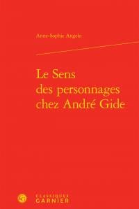 Le sens des personnages chez André Gide