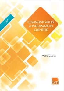 Communication et information clientèle - CAP - pochette de l'élève