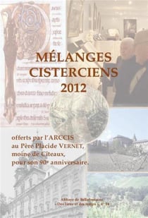 Melanges cisterciens 2012