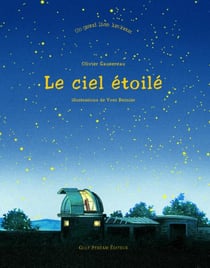 Un grand livre lumineux - le ciel étoilé