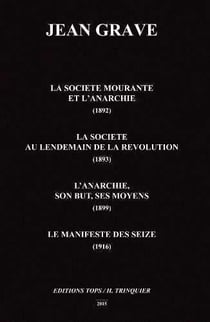 La société mourante et l'anarchie