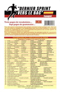 Dernier sprint vers le bac espagnol