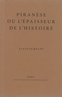 Piranèse ou l'épaisseur de l'histoire
