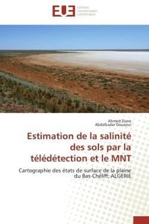 Estimation de la salinite des sols par la teledetection et le mnt - cartographie des etats de surfac