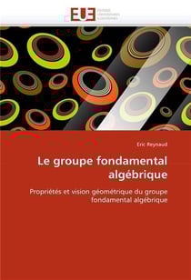 Le groupe fondamental algebrique