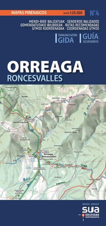 Orreaga : Mapas Pirenaicos