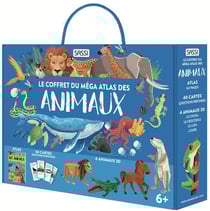 Le coffret du méga atlas des animaux (édition 2024)