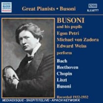 Busoni Et Ses Eleves