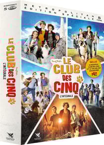 Le Club des Cinq - L'Intégrale : Le Club des 5 - Le Film + Le Club des 5 en péril + Le Club des 5 : L'île des pirates + Le Club des 5 et le Secret de la Pyramide + Le Club des 5 et la vallée des dinosaures