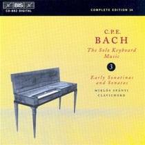The solo keyboard music /vol.3- early sonatinas & sonatas