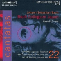 Cantatas /vol.22 - bwv 20 - bwv 7 - bwv 94