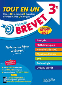 Objectif brevet : tout-en-un - 3e (édition 2024)