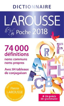 Larousse de poche (édition 2018)