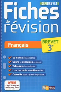 Defibrevet Fiches De Revision Francais 3E
