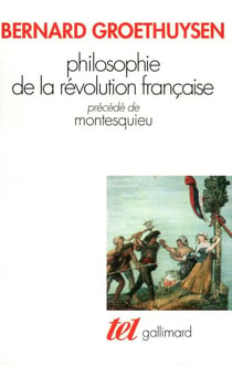 Philosophie de la révolution française - Montesquieu
