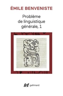 Problèmes de linguistique générale Tome 1