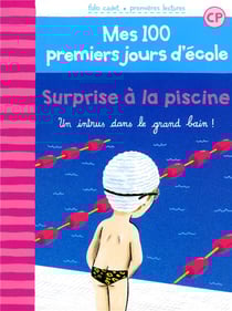 Surprise à la piscine - un intrus dans le grand bain !