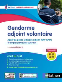 Gendarme adjoint volontaire (édition 2022/2023)