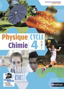 Physique-chimie - cycle 4 - manuel de l'élève - grand format (édition 2017)
