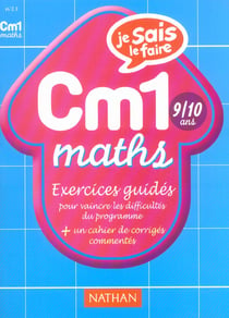 Je sais le faire maths cm1