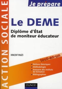 Je prépare le deme - diplôme d'etat de moniteur éducateur