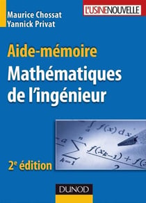 Aide-mémoire de mathématiques de l'ingénieur (2e édition)