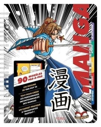 Manga : 90 modèles en pas-à-pas
