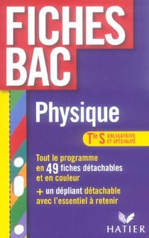 Fiches bac Tome 5 : OBLIGATOIRE ET SPECIALITE