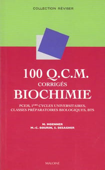 100 qcm corriges de biochimie