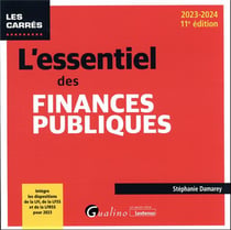 L'essentiel des finances publiques (édition 2023/2024)