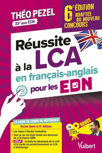 Réussite à la LCA en français-anglais pour le concours EDN : adaptée au nouveau concours