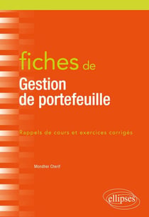 Fiches de gestion de portefeuille - rappel de cours et exercices corrigés