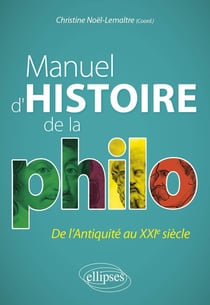 Manuel d'histoire de la philo : De l'Antiquité au XXIe siècle