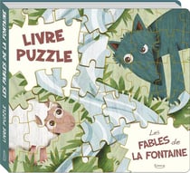 Les fables de la Fontaine - livre puzzle