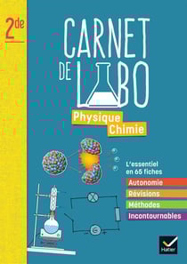 Carnet de labo : Physique Chimie : 2de - Cahier de l'élève (édition 2025)
