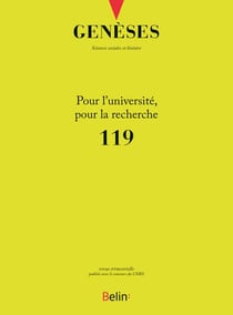 Revue Genèses n.119 : le régime de Vichy face aux sociétés coloniales (édition 2020)