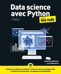Data science avec Python pour les nuls (2e édition)