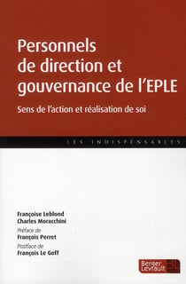 Encadrement Dun Etablissement Public Local Deducation 1Ere