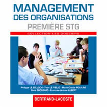 Management des organisations - 1ère stg - cd du professeur