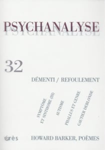 Revue psychanalyse n.32 - la crypte de la psyché